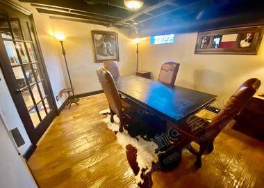 Rustic Private Meeting Room for 8
